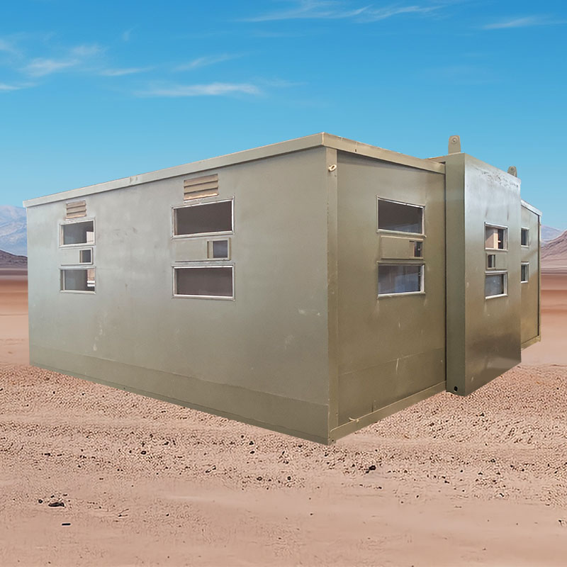 Hoe worden kogelvrije containerhuizen geconstrueerd?
